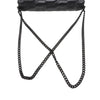 Balenciaga Medium Embossed Leather BB Monogram Triplet Chain Crossbody Secondhand