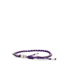 Dior Palladium Plated Crystal Technical Rope Adjustable Bracelet Secondhand