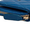Chanel CC Quilted Caviar Zip Coin Purse Secondhand