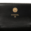 Chanel Mini CC Quilted Lambskin Pearl Crush Pouch with Chain Secondhand