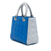 Dior Medium Bicolor Lambskin Cannage Lady Dior Secondhand