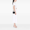 Chanel Mini Quilted Lambskin Oval Logo Chain Top Handle Flap Secondhand