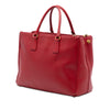 Prada Large Saffiano Lux Galleria Double Zip Satchel Secondhand