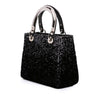 Dior Medium Velvet and Canvas Lady Dior Secondhand