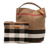 Burberry Medium Mega Check Canvas Ashby Bucket Bag Secondhand