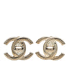 Chanel CC Brass Turnlock Clip On Earrings Secondhand