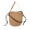 Chloé Small Raffia Woody Basket Bucket Bag Secondhand
