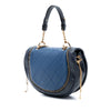 Chanel Small Quilted Lambskin Chain Detail Saddle Bag Secondhand
