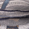 Dior Oblique Embroidered Denim Saddle Bag Secondhand