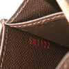 Secondhand Louis Vuitton Damier Ebene Zippy Coin Purse