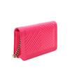 Chanel Chevron Quilted Patent Boy Wallet On Chain Secondhand