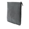 Chanel Large CC Embossed Lambskin Camellia O Case Clutch Secondhand