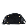 Saint Laurent Small Suede Emmanuelle Fringe Bucket Bag Secondhand