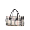 Secondhand Burberry House Check Canvas Handbag