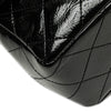 Chanel Jumbo Classic Crinkled Patent Single Flap Secondhand