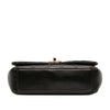 Chanel Large Lambskin Twist Chain Enamel CC Flap Secondhand