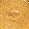 Chanel Gold Plated 31 Rue Cambon Medallion Pin Brooch Secondhand