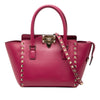 Valentino Mini Leather Rockstud Double Handle Tote Secondhand