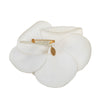 Chanel Canvas Camellia Pin Brooch Secondhand