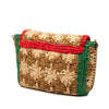 Gucci Small GG Marmont Raffia Crossbody Secondhand