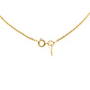Chanel Gold Plated Rhinestone Pendant Necklace Secondhand