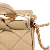 Chanel CC Metallic Quilted Calfskin Top Handle Bag Secondhand