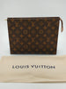 Secondhand Louis Vuitton Poche Toilette Monogram Clutch Bag 