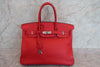 Hermes Birkin Handbag Taurillon Clemence