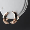 Collection Privée Vintage 14k Pink Gold Moons Earrings Secondhand
