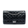 Chanel Quilted Crinkled Patent Reissue 2.55 Double Flap 227 Secondhand