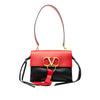 Valentino Small Colorblock Calfskin Vring Shoulder Bag Secondhand