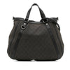 Gucci GG Denim Abbey D Ring Satchel Secondhand