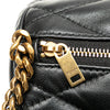 Saint Laurent Small Quilted Lambskin Sade Tube Bag Secondhand
