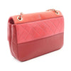 Chanel CC Quilted Lambskin Tricolor Single Flap Secondhand