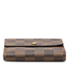 Louis Vuitton Damier Ebene Portefeuille Elise Wallet Secondhand
