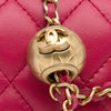 Chanel Mini CC Matelasse Pearl Crush Lambskin Crossbody Bag Secondhand