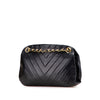 Chanel CC Chevron Lambskin Frame Chain Shoulder Bag Secondhand
