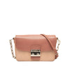 Miu Miu Bicolor Goatskin Madras Crossbody Secondhand