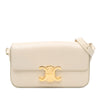 Celine Triomphe Leather Claude Shoulder Bag Secondhand