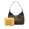 Fendi Zucca Canvas Shoulder Bag Secondhand