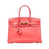 Hermès Clemence Birkin Retourne 30 Secondhand