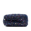 Chanel CC Quilted Tweed Round Crossbody Secondhand