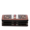 Burberry Monogram Stripe E-Canvas Jessie TB Wallet On Chain Secondhand