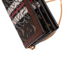 Burberry Monogram Stripe E-Canvas Jessie TB Wallet On Chain Secondhand