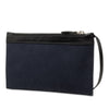 Balenciaga Canvas Navy Cabas Pouch Secondhand