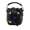 Saint Laurent Small Calfskin Star Patchwork Emmanuelle Bucket Bag Secondhand
