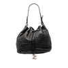 Chanel Glazed Calfskin On The Road Bucket Bag Secondhand