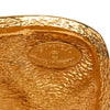 Secondhand Chanel Gold Plated Quilted Cuff Bracelet