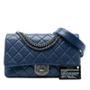 Chanel Large Quilted Goatskin Double Carry Waist Chain Flap Secondhand