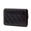 Chanel Medium CC Classic Quilted Caviar Trifold Flap Wallet Secondhand